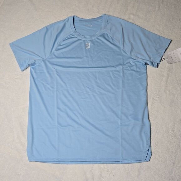 197 NWT House ID Athletic Tee Size Large Color Sky Blue - Picture 3 of 9